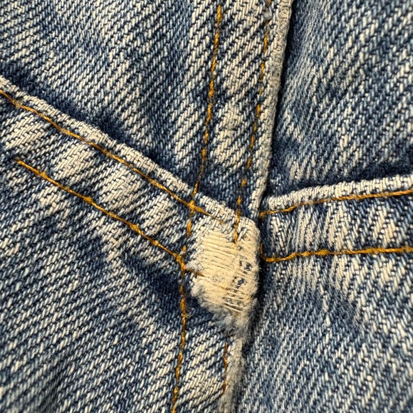 Vintage Levi’s Orange Tab Denim Jeans 34x31 Slight Taper Regular Wash - Picture 7 of 11